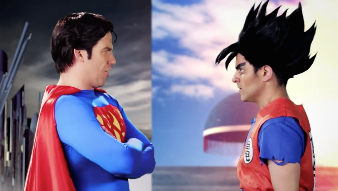 Rap Battle : Superman VS Son Goku - YZGeneration