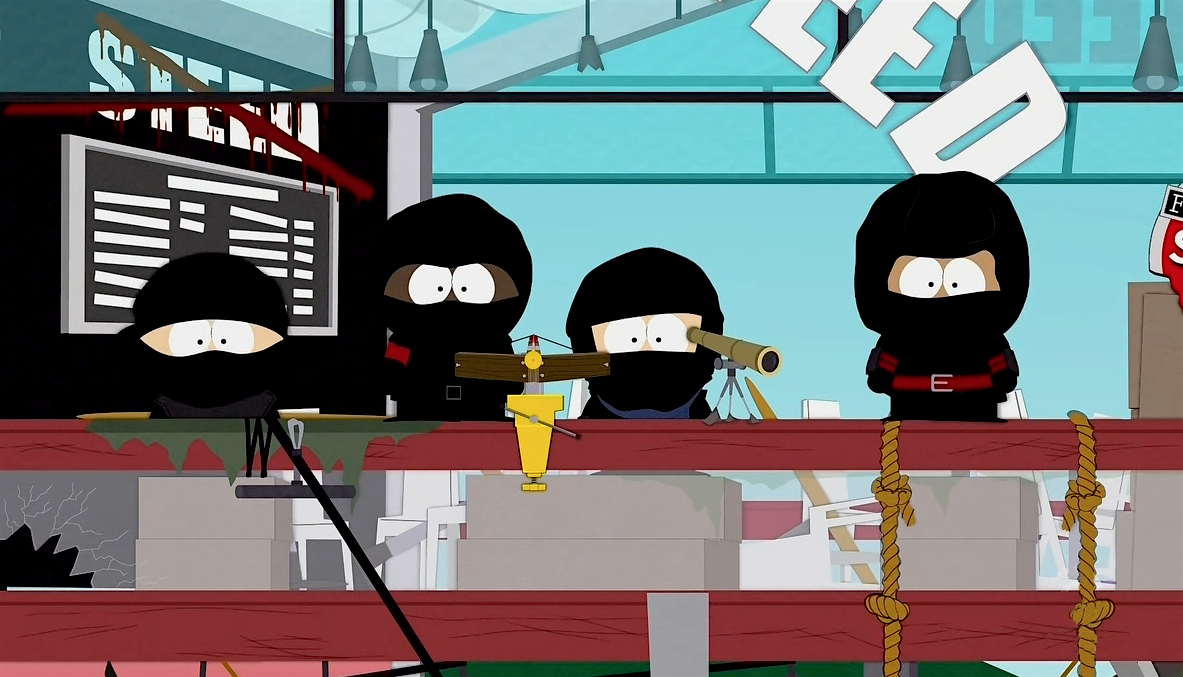 Review : South Park Saison 19 Épisode 07 - Naughty Ninjas - YZGeneration