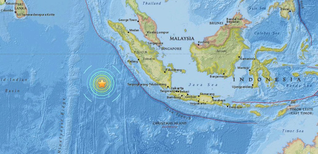  S isme  de Magnitude 7 8  Sumatra  L Alerte au Tsunami 